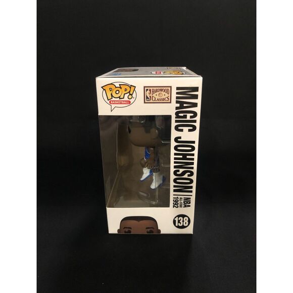 Magic Johnson #138 - NBA All-Stars 4" Funko Pop - Picture 2 of 6
